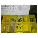 Portable storage case with electrical contents.