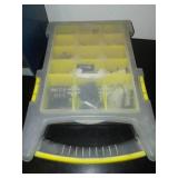 2 storage boxes with contents.