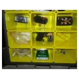 2 storage boxes with contents.