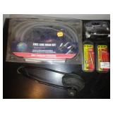 Marine fuel line, bulb, OMC end, on land startup hose system.