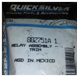 Quicksilver trim relay assembly