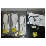 Four new child safe Gun trigger locks each with two keys.