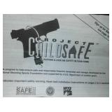 Four new child safe Gun trigger locks each with two keys.
