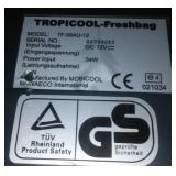 Tropicool fresh bag 12 volt cooler.