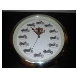 Harley Davidson clock, working and quiet.