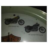 Harley Davidson clock, working and quiet.