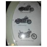 Harley Davidson clock, working and quiet.