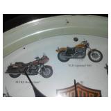 Harley Davidson clock, working and quiet.