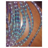 Blue rope light new and used - all work.