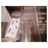 2 plastic storage bins - 60 drawer and 15 bins, portable.