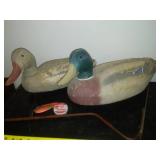 2 foam duck decoys and more - vintage.