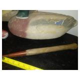 2 foam duck decoys and more - vintage.