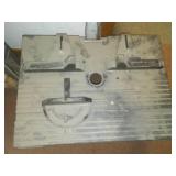 Stand up Tool Mate and Vermont American router undercutter table - very good, Dusty.