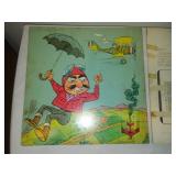 Two albums - snoopy versus the Red Baron and men in the Green Beret