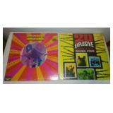 Two hits albums - groovy greats 2 records, k-tel 20 explosive hits.