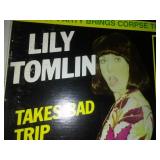 2 comedy albums - rare. Lily Tomlin  and the Smothers Brothers -