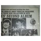 The Beatles second album with cellophane and price tag near mint condition.