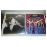 Two albums John Lennon - Yoko Ono and Ringo Starr.
