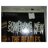 The Beatles something new album in cellophane and price tag with cellophane and price tag near mint.