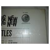 The Beatles something new album in cellophane and price tag with cellophane and price tag near mint.