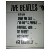 The Beatles yesterday and today with cellophane and price take near-mint album vinyl.