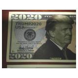 2020 President Donald J Trump Federal Reserve note
