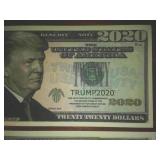 2020 President Donald J Trump Federal Reserve note