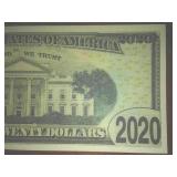 2020 President Donald J Trump Federal Reserve note