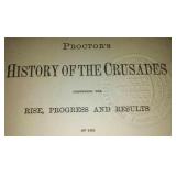Rare history of the Crusades by Major George Proctor Proctor