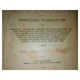 Super rare Deeds of Daring by both blue and gray thrilling narratives. The great civil war 1893