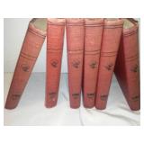 6 volume set - the library of Natural History 1906 and 1909, excellent condition.
