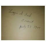 6 volume set - the library of Natural History 1906 and 1909, excellent condition.