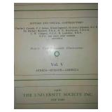 6 volume set - the library of Natural History 1906 and 1909, excellent condition.