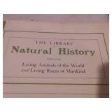 6 volume set - the library of Natural History 1906 and 1909, excellent condition.