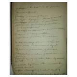 Incredible find, Baker notes on pathology. October 5th, 1988.  (read full description)