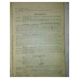 Incredible find, Baker notes on pathology. October 5th, 1988.  (read full description)