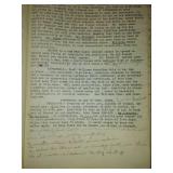 Incredible find, Baker notes on pathology. October 5th, 1988.  (read full description)