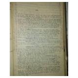 Incredible find, Baker notes on pathology. October 5th, 1988.  (read full description)