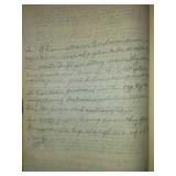 Incredible find, Baker notes on pathology. October 5th, 1988.  (read full description)