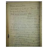 Incredible find, Baker notes on pathology. October 5th, 1988.  (read full description)