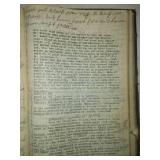 Incredible find, Baker notes on pathology. October 5th, 1988.  (read full description)