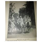 Clansman book by Thomas Dixon. Rear cover. Excellent. 1905 first edition.