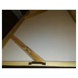 Acrylic floral painting. Stretched canvas