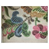 Vintage Bates Gypsy Bohemian print bedspread Circa 50s or 60s.