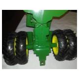John Deere tractor, 8th wheel, reticulating steering