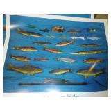 John Jensen fish decoy print. Number 392 / 1000 signed.