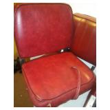 Three wise boat seats used.