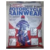 New motorcycle rainwear