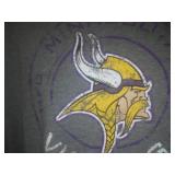 Vikings XL New pre-washed Look. Gridiron classic. Sewing in purple sleeve.