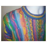 Coogi Sweater from Australia 100% cotton . Cliff Huxtable style from Bill Cosby Show.